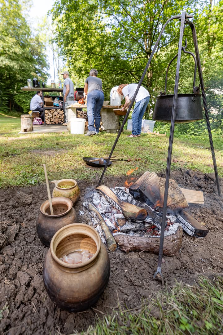cuisson au feu